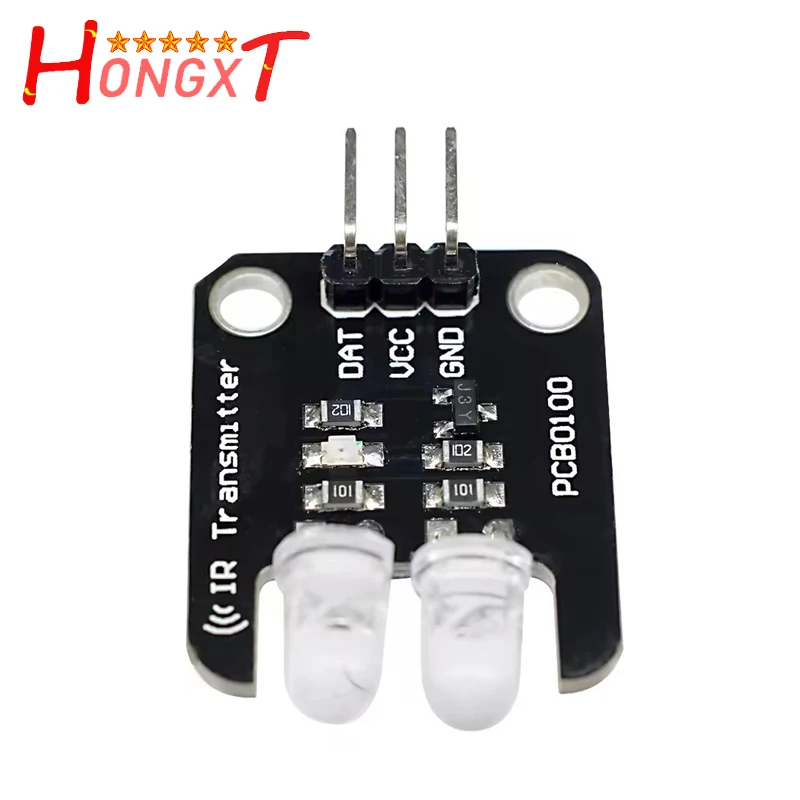 2-Channel Electronic Design Blocks Two-Way Infrared Transmitter Module Infrared Transmitter For Arduino 2CH Board