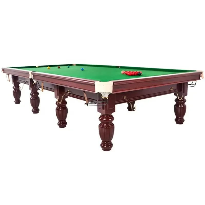 Professional 12ft Snooker Table Steel Frame Wood Construction Customized Billiard Table Wholesale Price for Home and Club Use
