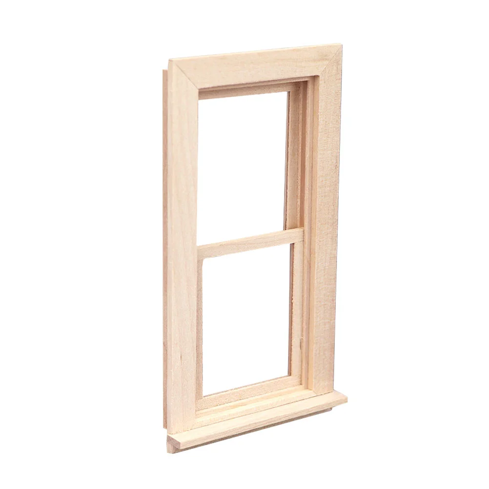 Simulation de Portes et Fenêtres, Accessoires de Maison, pour Décoration de Chariot, Meubles Décoratifs, Ornement en Bois, Mini