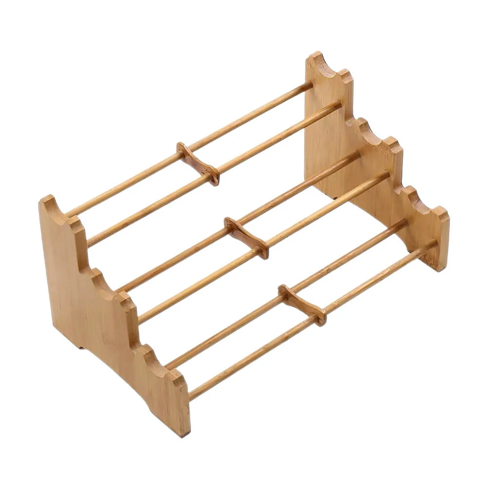 

Cup Holder Teaware Holders Bamboo Tree Table Tray Fu Stand Household Teacup Cups