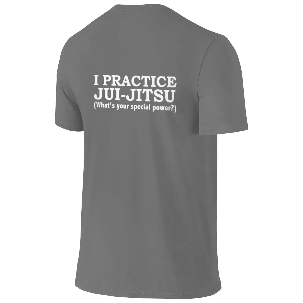 JUI JITSU What S Your Special Power Martial Arts Home Reversible T-shirt Street Personality High-Definition Printing Shirt