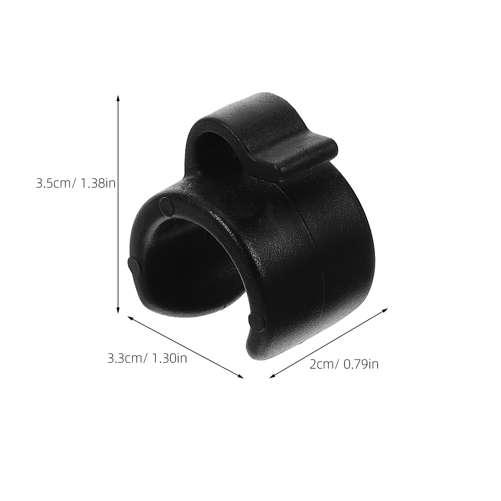 20 قطعة منظم الكابلات هيئة التصنيع العسكري كليب حامل الحبل سلك السحابة المشبك حامل القطب كليب #3