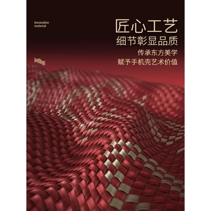 

Blueo Kevlar Series For iPhone 15/16 Pro Max Anti-fall Monogram Gilded Tactile Woven Aramid Fiber Case phone cases durable