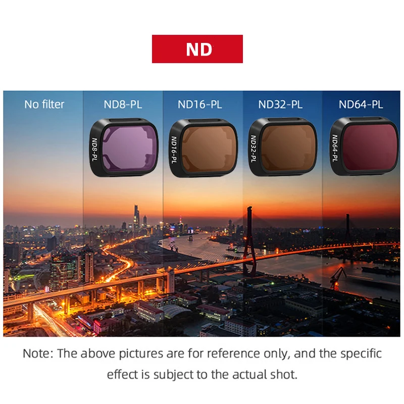 BRDRC-렌즈 필터, DJI Mini 3/3 PRO HD UV CPL ND8 ND16 ND32 ND64/PL 방수 필터 키트 드론 퀵 릴리스 액세서리