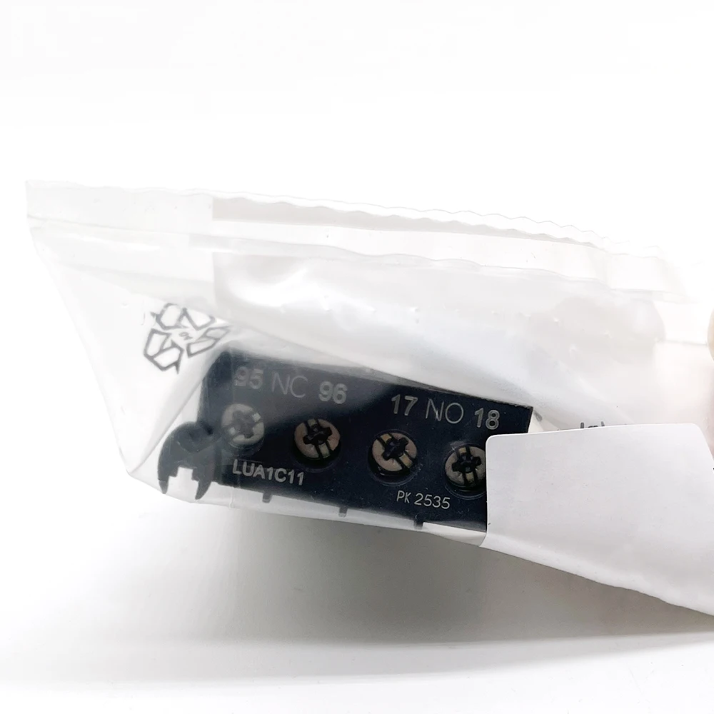 1pieces per pack LUA1C11 Replaces LUA1C110 Signal Contact Module, 1-Open 1-Closed, Bolt Type Terminal Motor Starter Accessory