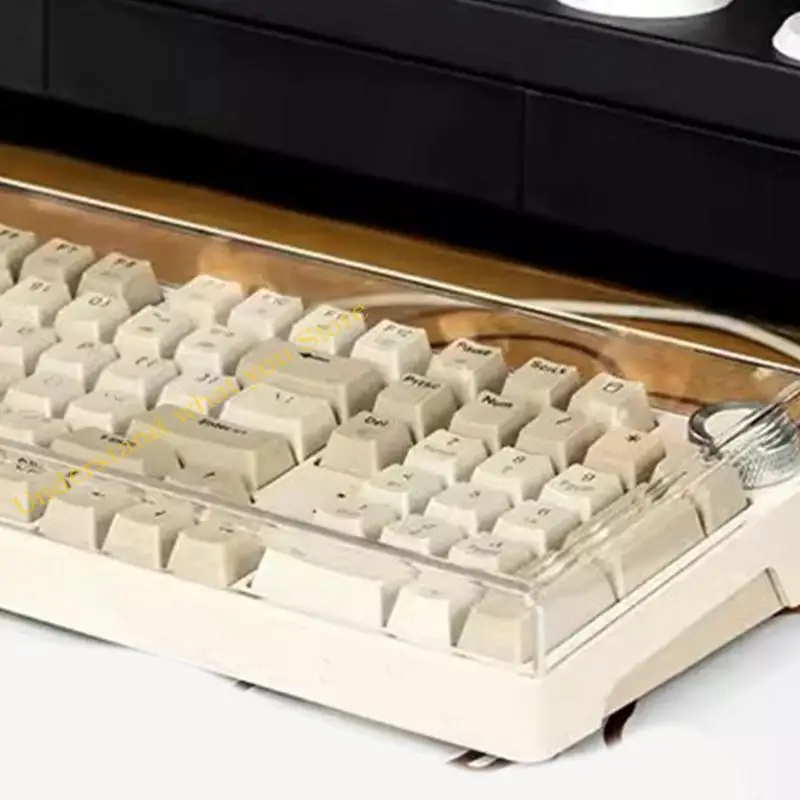 

J60A Утолщенные прозрачные акриловые клавиатуры защиты Antiscratch Home Office Essential