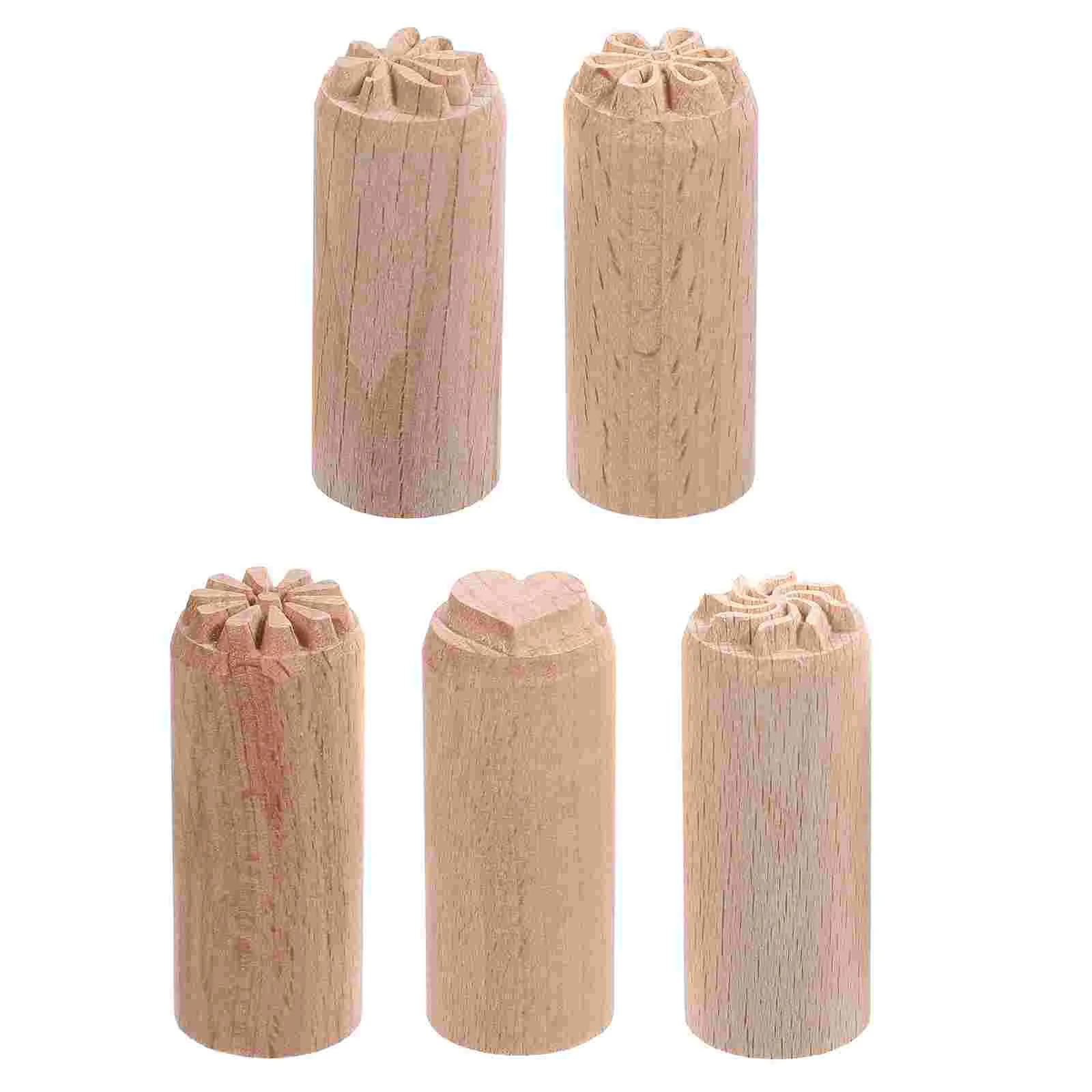 

Ceramics Supplies 2cm Wooden Stamp Mini Toys DIY Pottery Printing Blocks Clay Child Fondant Decoration