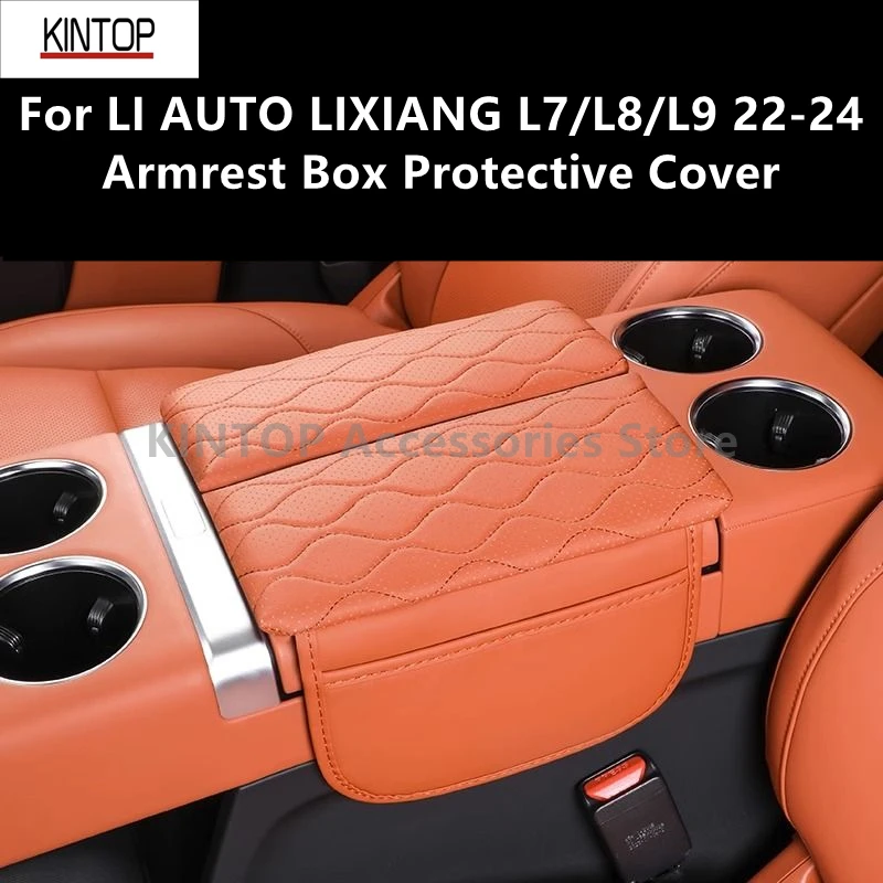 

For LI AUTO LIXIANG L7/L8/L9 22-24 Armrest Box Protective Cover,Central Control Storage Height Pad,Interior Modification