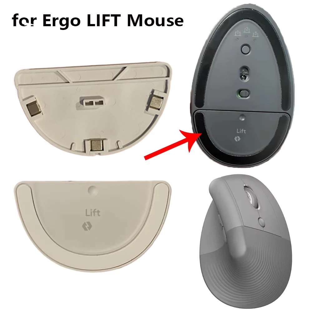 

1 PCS Vertical Mouse Battery Cover for Ergo LIFT Mouse Durable Bottom Cover Replacement Mice Battery Shell Case Accessories