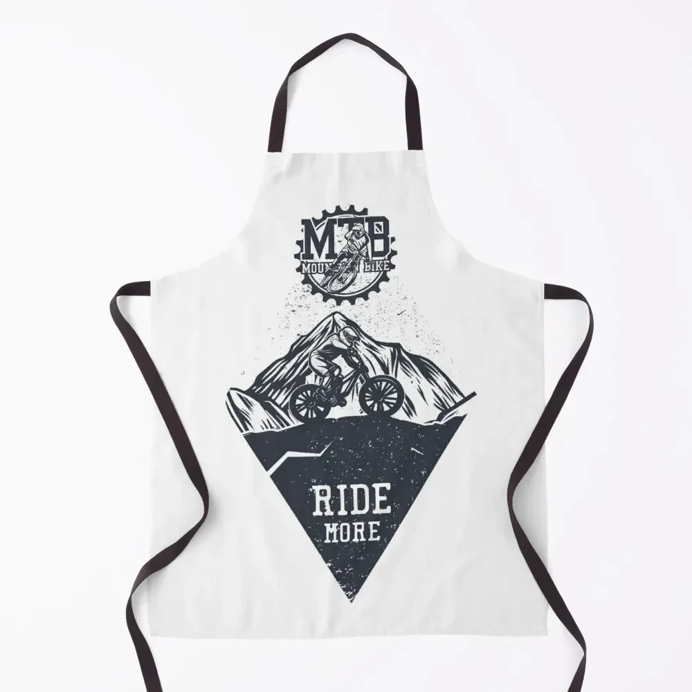 MTB Mountain Bike Ride More Apron kitchen woman Men kitchen Apron