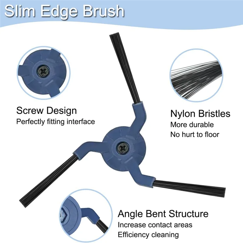 Pour Eufy Clean X9 Pro pièces accessoires brosse latérale principale filtre HEPA vadrouille tissu remplacement chaud!