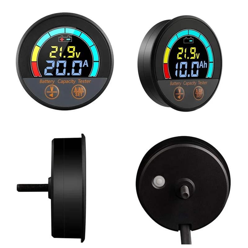 BAAG-testador de bateria IP67 à prova d'água 10-100V com monitor de capacidade de economia de energia de derivação 100A V/A/Soc/Ah para lítio, Lifepo4