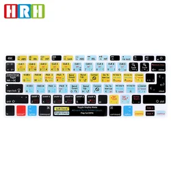 HRH Serato Scratch LIVE Spanish Hotkey Shortcuts Silicone Keyboard Cover Protector Skin For Mac Air Pro Retina 13