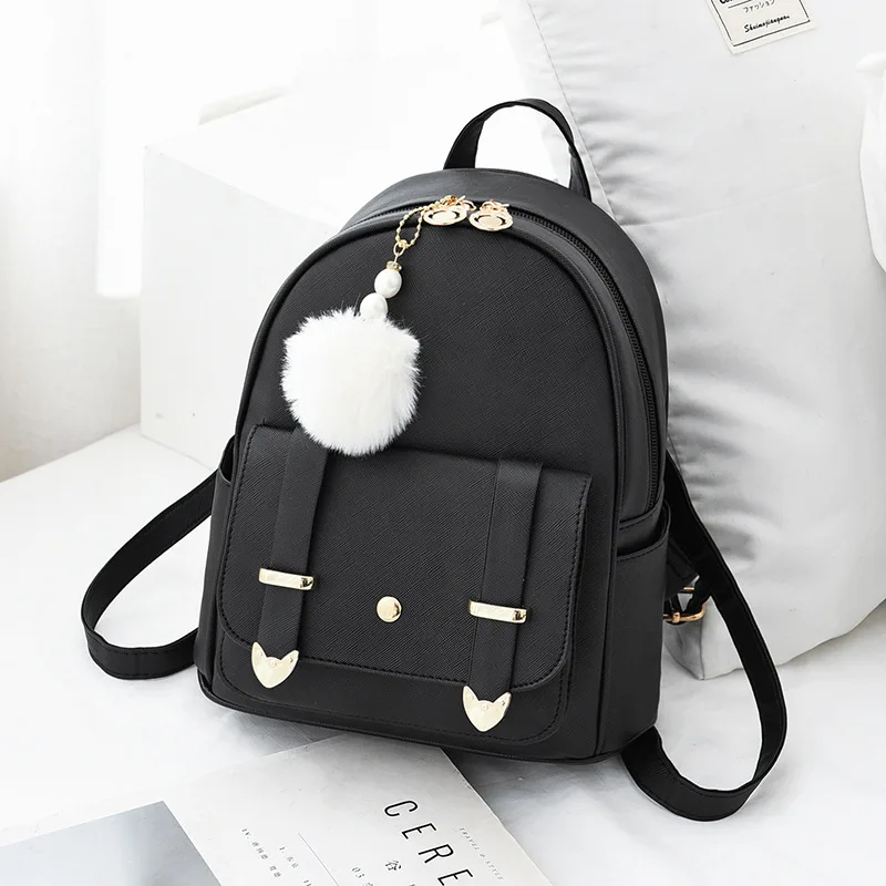 Stylish Mini Backpack - Premium PU Leather, Compact Daypack for Daily Essentials, Versatile and Practical for Multiple Occasions