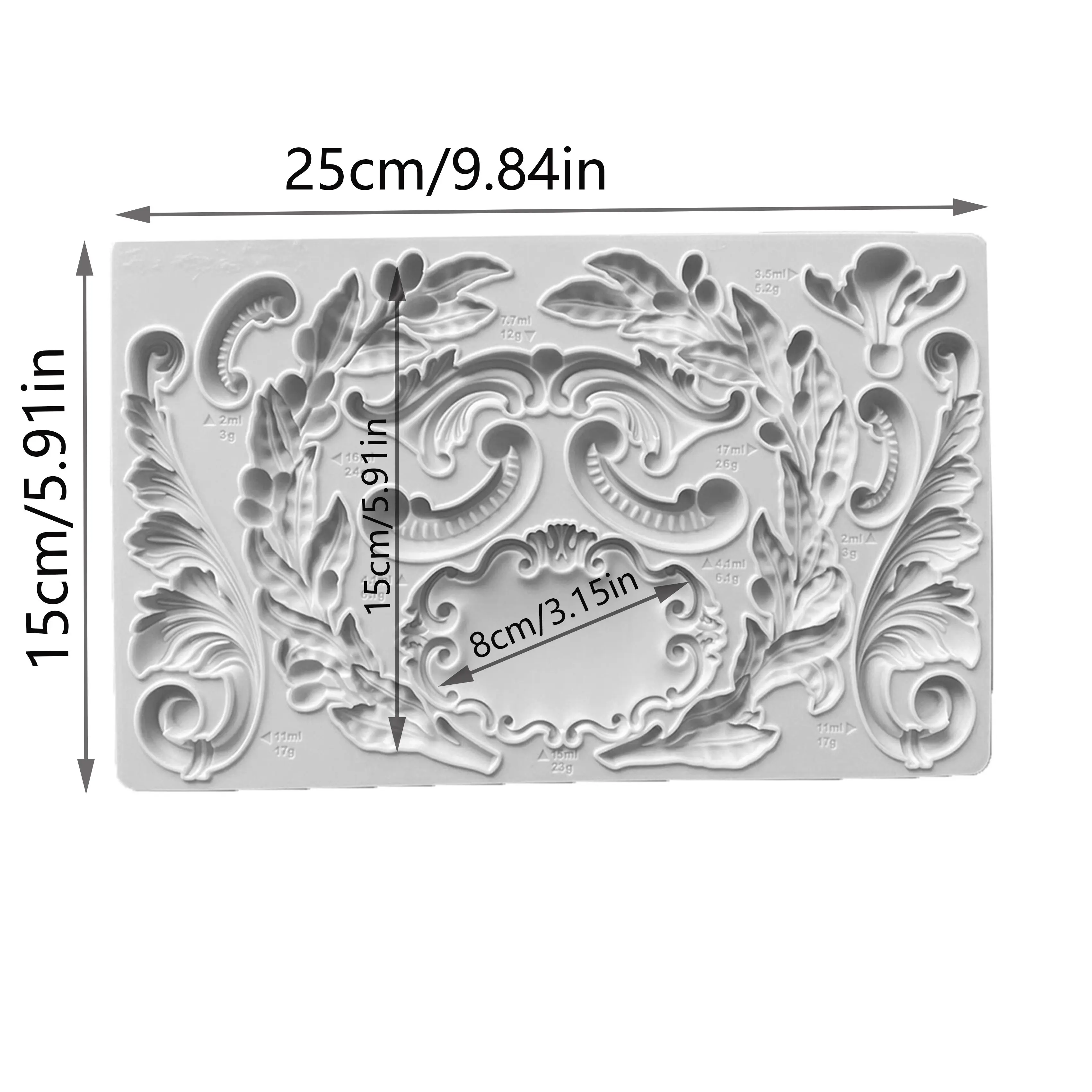 Garland, Leaves Wedding Decorations Silicone Fondant Cake Tools Gumpaste Mould, Sugarcraft, Chocolate Forms,Kitchen Accessories,