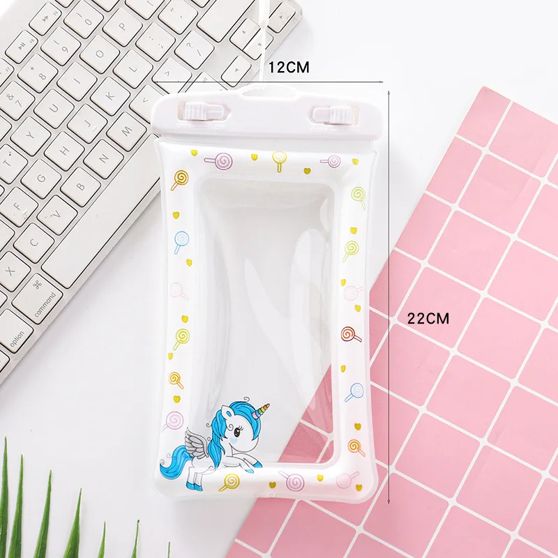 Mobile Phone Cover Cartoon Waterproof Bag with Airbag