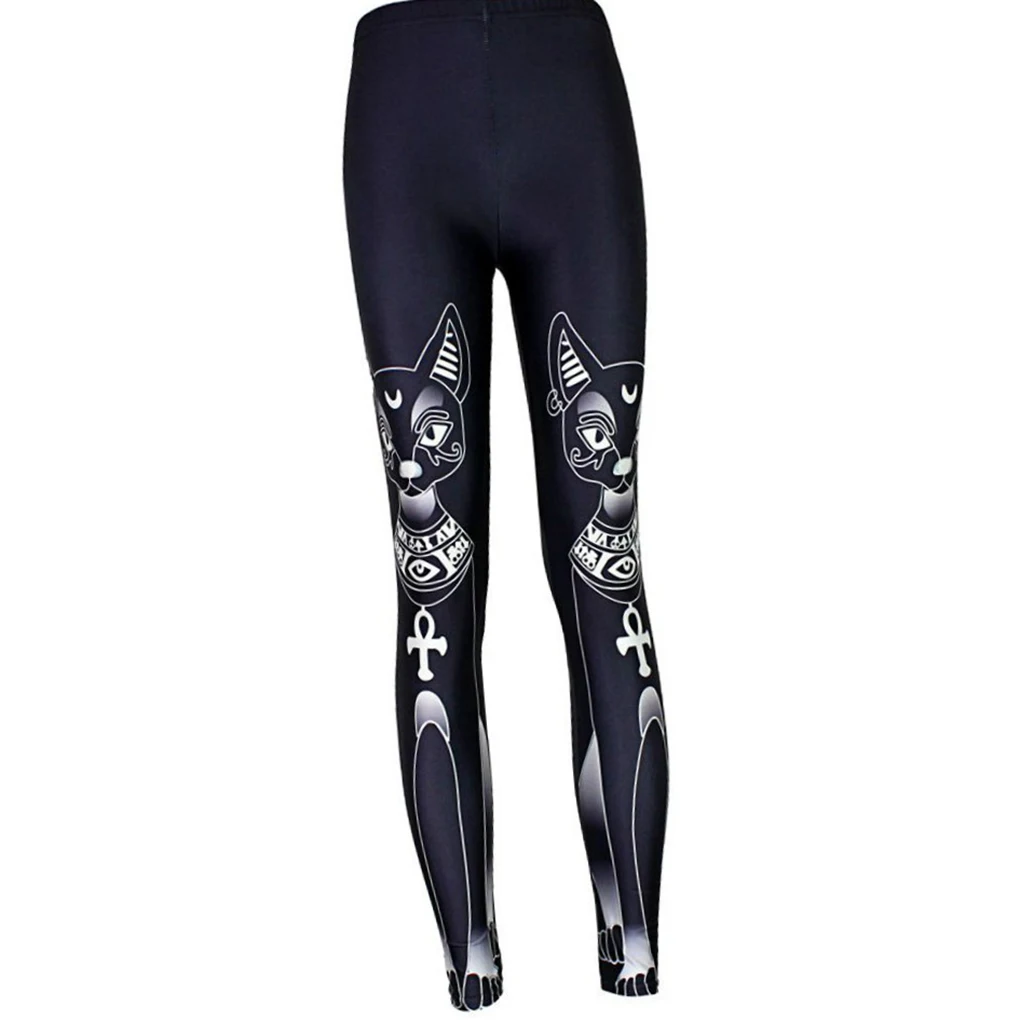 

Polyester Wide Application Yoga Leggings Sweat-absorbing And Quick-drying No Movement Blocked Sports