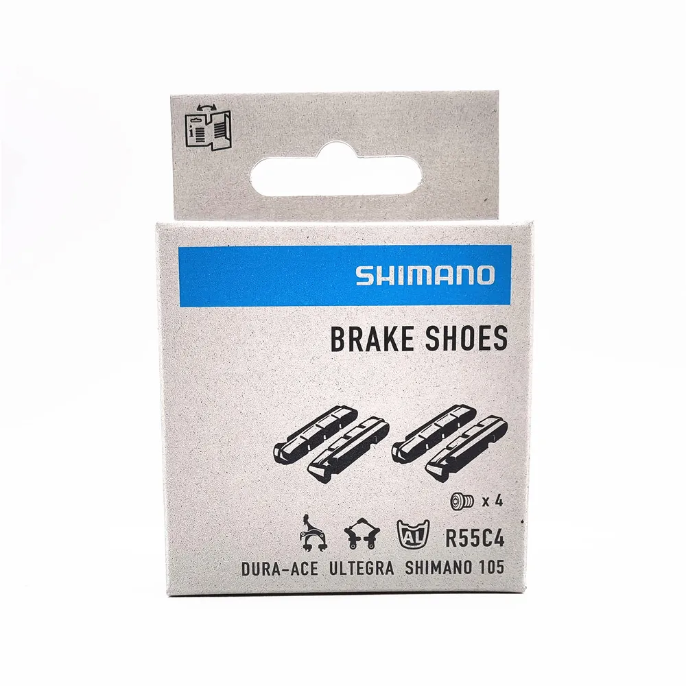 SHIMANO R55C4 Road Bike Brake Shoes For Aluminium Alloy&Carbon Rims Dura-Ace/Ultegra/105