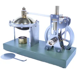 QX-M-ZQJ-07 Steam Engine Model Toy Gift Full Metal Creative Engine Model Boiler Steam Power Firepower Laboratory Teaching Aids
