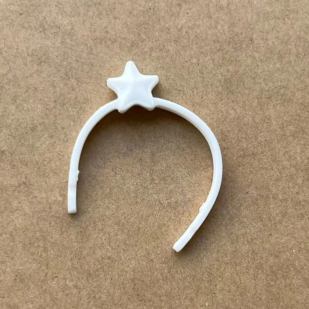 1/6 Scale Doll Headband Assorted Colors (Red Blue Gold Yellow White) Multi-Shape Cute Doll Crowns Parts Accessories