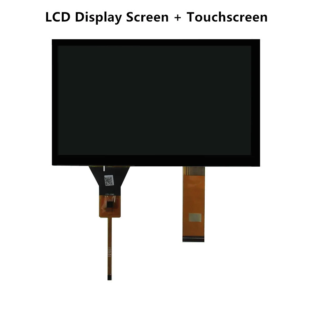 Imagem -03 - Lcd Display Screen Painel para Navegação Automóvel Digitador Touchscreen Dvd Peças de Reposição Gt911 40pin 1024*600 Hsd080ifw1 em