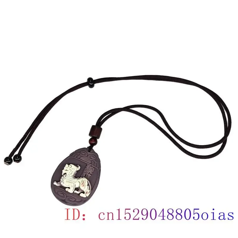 Jade Pixiu Anhänger Halsketten Amulett Luxus Amulette echten Charme Natur schmuck Anhänger Edelstein Mann Halskette Charms geschnitzt