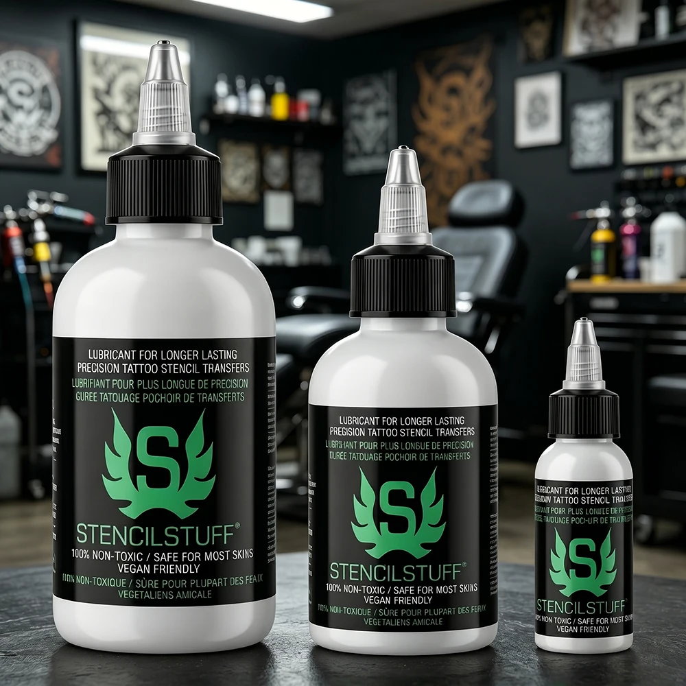 

Professional Tattoo Transfer Cream Gel Long Lasting Stencil Primer Solution for Clear Pattern Skin Friendly Tattoo Accessories
