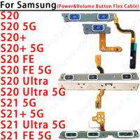 For Samsung Galaxy S20 S21 Ultra FE S20+ S21+ 5G G780 G781 G990 Side Button Switch Volume Key Power On Off Flex Cable Parts