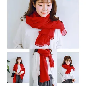 Mode 17 Frauenfarben lang 6 Hauptverkäufe Cachecol Purpur - №4