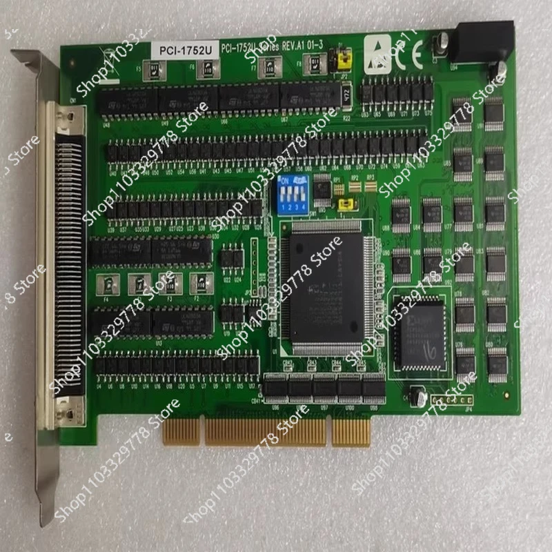 PCI-1752U REV. A1 01-3 64-channel isolation protection digital output card