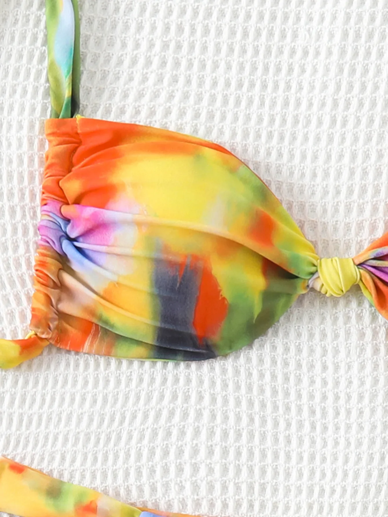 Merloly Bikini 2025 nuevo conjunto de Bikini degradado Sexy traje de baño para mujer traje de baño sin espalda traje de baño Biquini