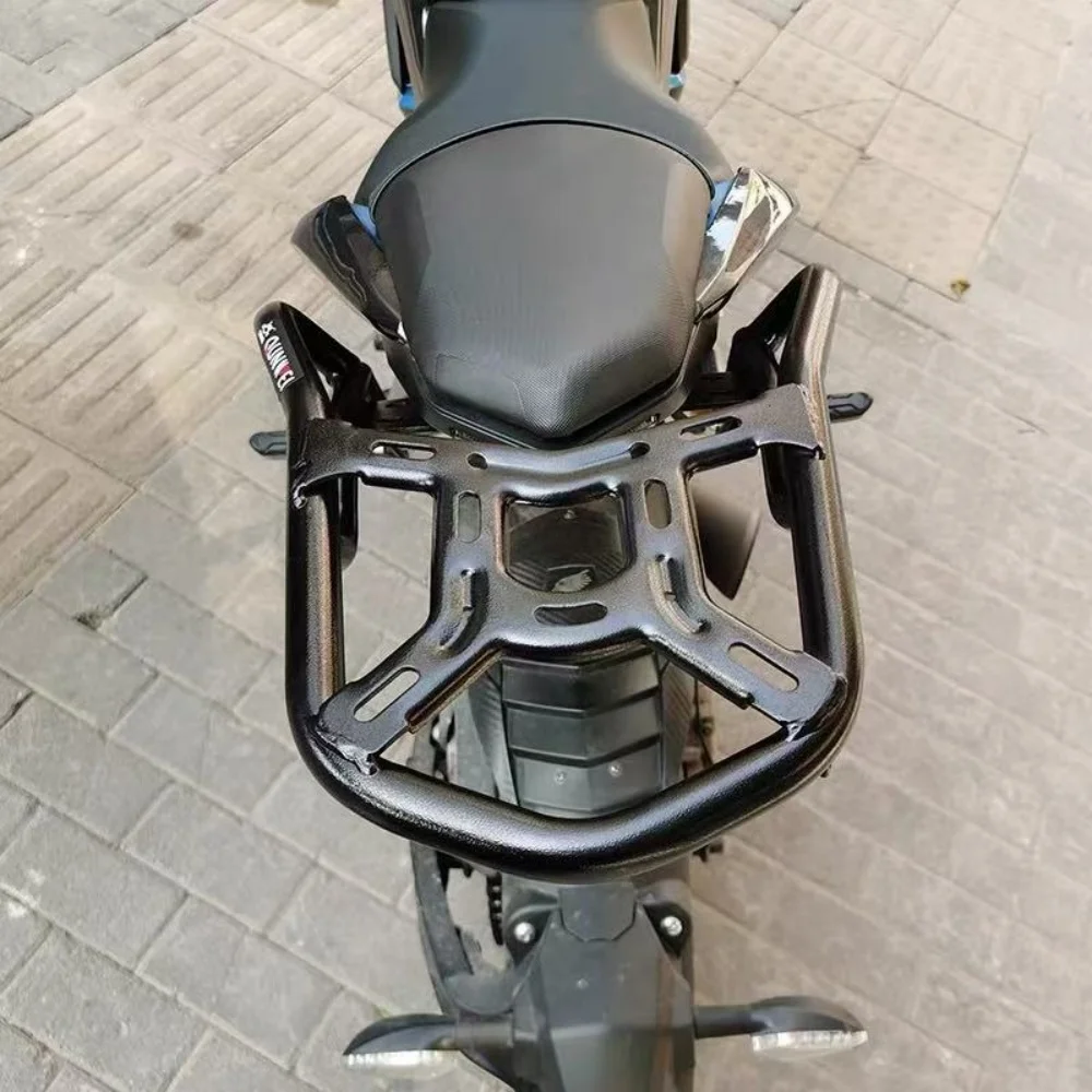 صالح ل Zontes U125 U1-125 U155 U1-155 / U1 155 دراجة نارية المقعد الخلفي رف أمتعة الركاب مقبض قبضة المقعد الخلفي مسند الظهر #5