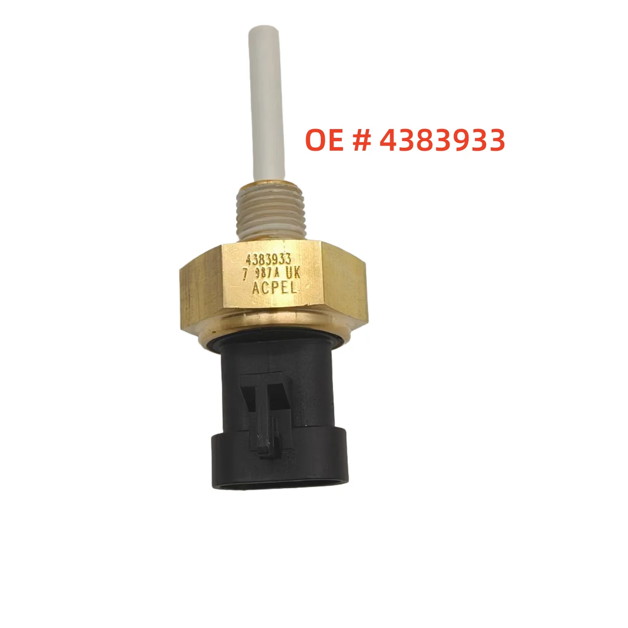 

0193-0468 4383933 Excavator Accessories Temperature Sensor Low Coolant Sensor For Cummins K19 KTA19 K38 KTA38 K50 Replacement
