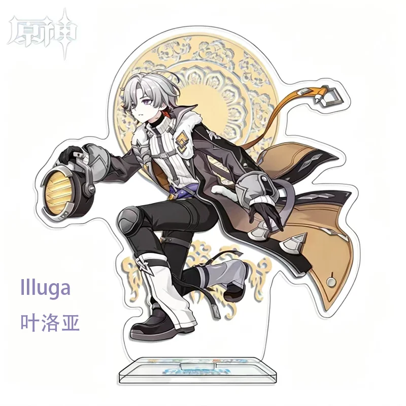Genshin Impact Acrylic Stand Figure Halloween Gift Anime Game Peripheral Standee Collection Merchandise Cosplay Prop view 6