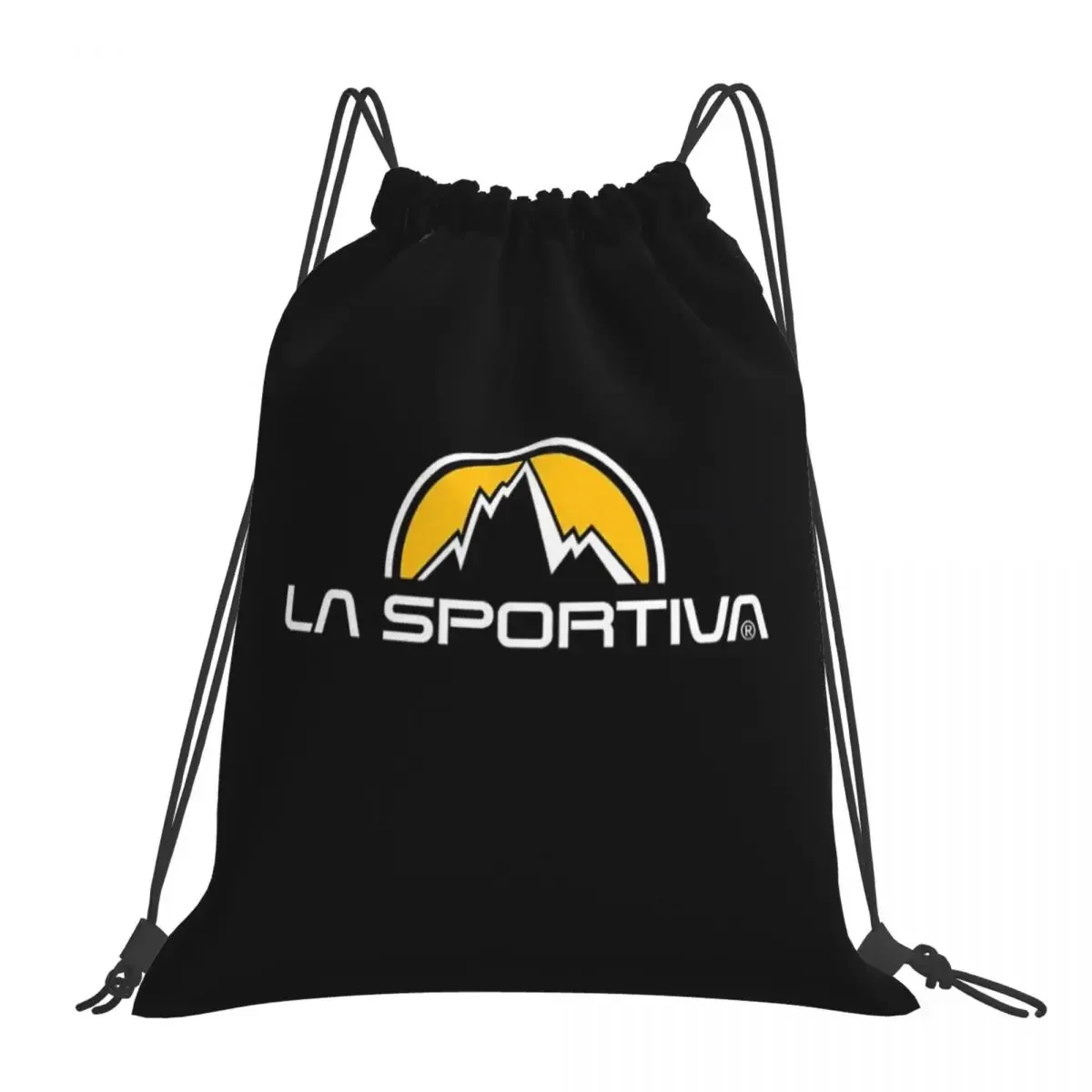 La Sportiva Merch mochila multifunción con cordón, bolsa de artículos diversos con bolsillo, bolsa de libros para viaje y escuela