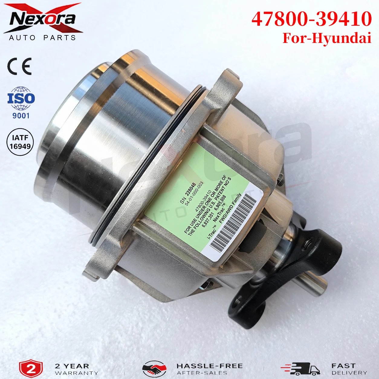 Brand New 4WD Differential Rear Coupling Assembly 4780039400 47800-39410 47800-39420 For Hyundai Santa Fe 2005-2013 SUV 2.4/3.5L