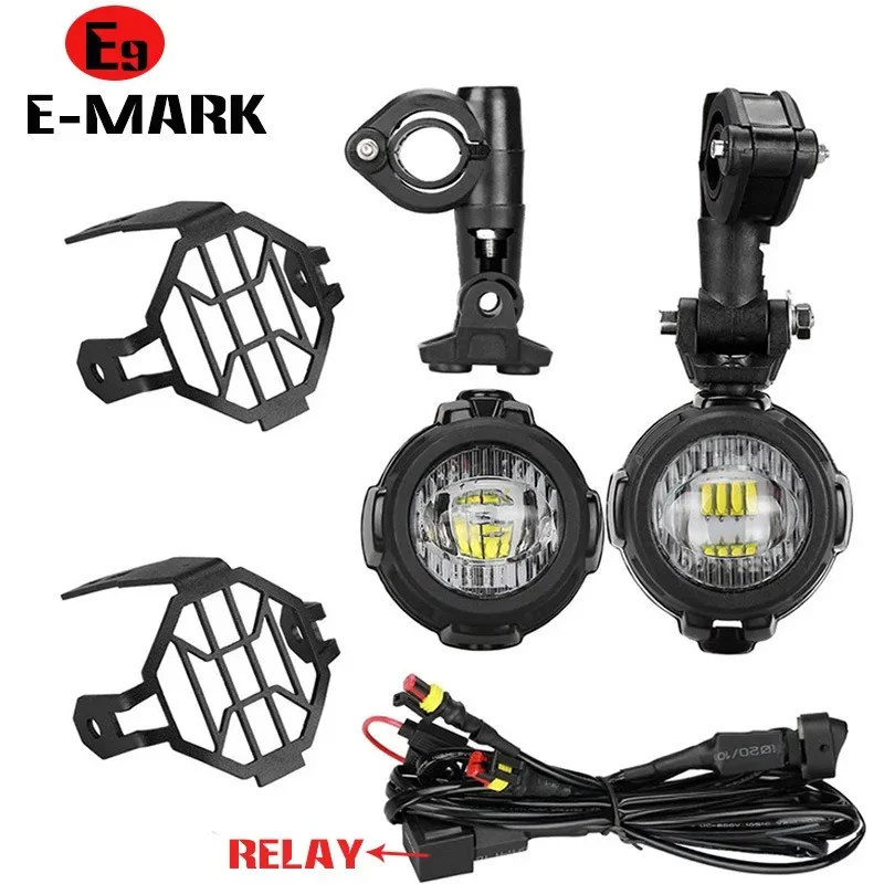 

Universal Motorcycle Led Spotlights External Headlights Lights Motorcycle Electric Spotlights Fog Lights Motorcycle Accessories