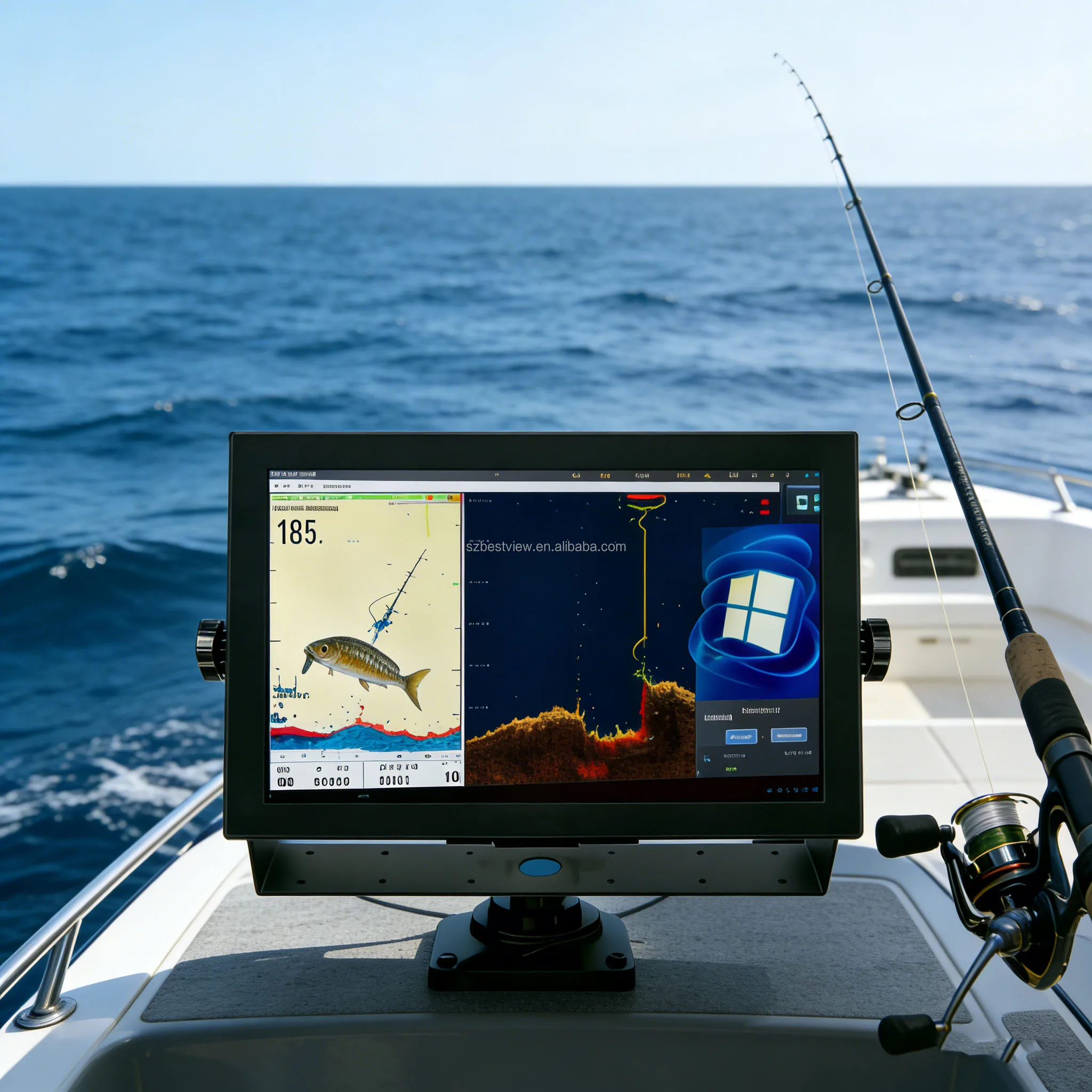 

15.6"18.5"21.5" Marine Display Waterproof IP67 LCD Monitor High Brightness 1000/1200 Nits Capacitive Touch 1920x1080 Resolution