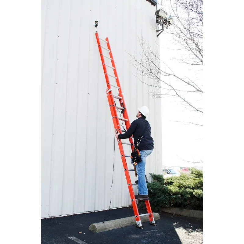 16-foot Fiberglass Extension Ladder, 300-Pound Load Capacity, Type IA, FE3232