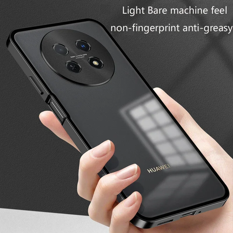 Protection Case Phone Case Metal Spring Matte Back Cover For Huawei Nova 13 Pro 12i 12 Pro Y91 Magnetic Shockproof Bumper Funda