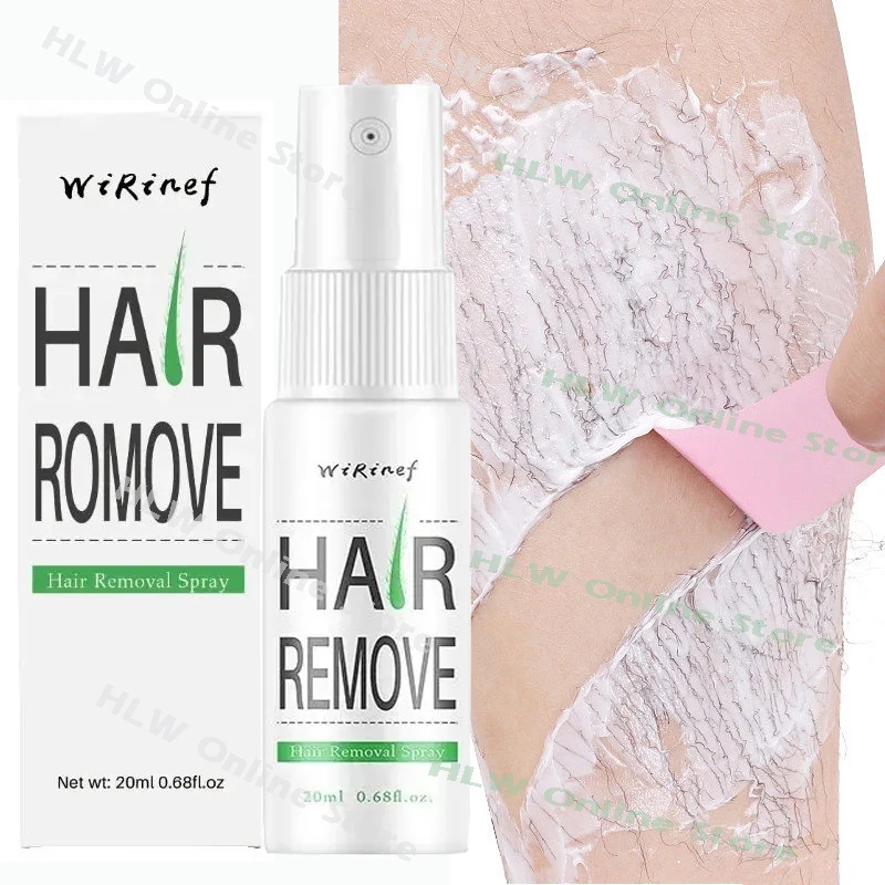 

Permanent Hair Removal Spray Private Parts Armpit Leg Arms Hair Growth Inhibitor Fast Painless Depilatory Men Women Body Care