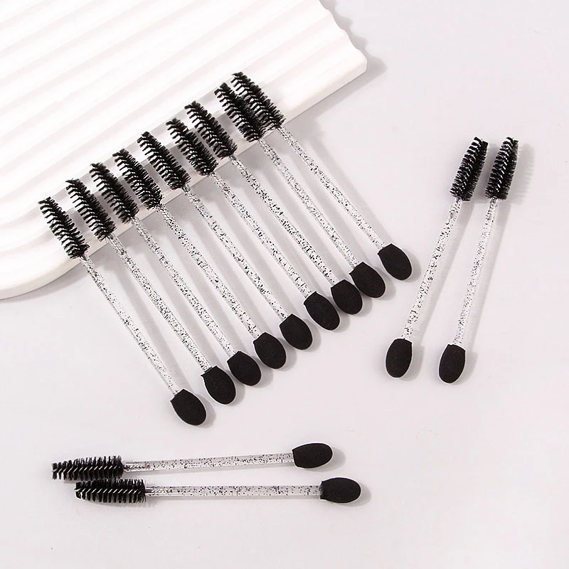 Double Head Eyelash Brushes Makeup Brushes Disposable Mascara Wands Applicator Spoilers Eyelashes Cosmetic Brush Makeup Tools