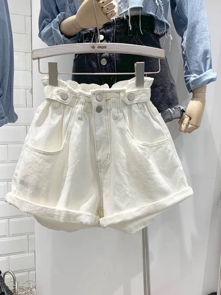 

Loose Fit Wide Leg ort Jeans orts American Retro Sle for Men And Women Summer Thin Material Casual Pants Youth Trend