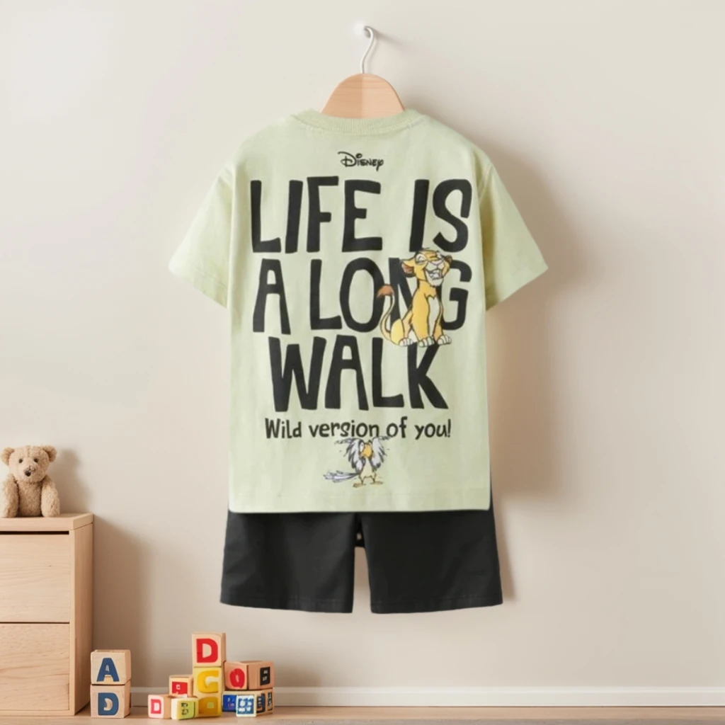 Set per bambini di marca Set di vestiti estivi di Topolino Ragazzi Bambini T-shirt a maniche corte e pantaloncini Abiti Set di top casual alla moda