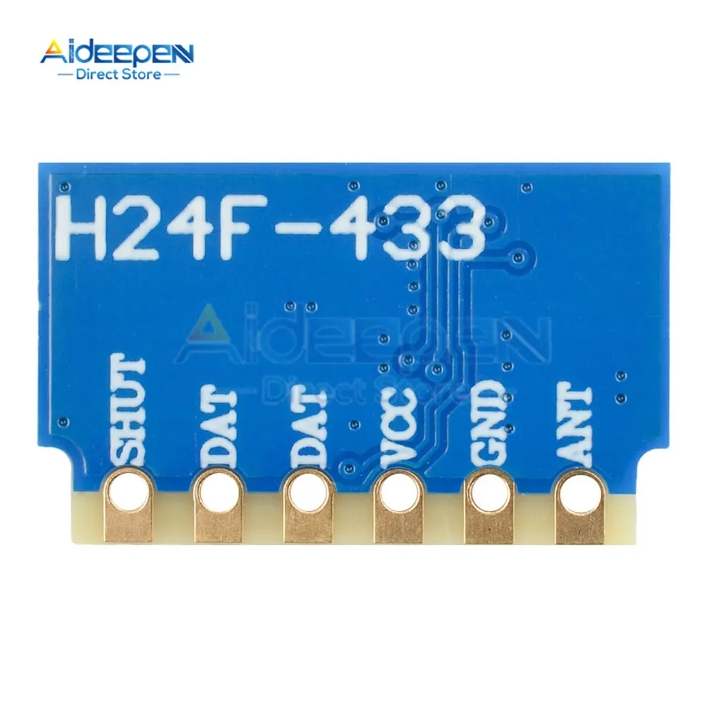Módulo receptor inalámbrico H3V4F 433Mhz Módulo receptor inalámbrico Módulo transceptor de 3V para Arduino