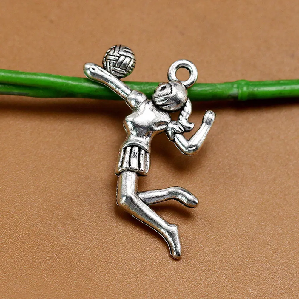 

20Pcs Alloy Pendants DIY Jewelry Making Charms Simple Design for Necklace Bracelet Keyring Cellphone Cosplay Costume Decoration