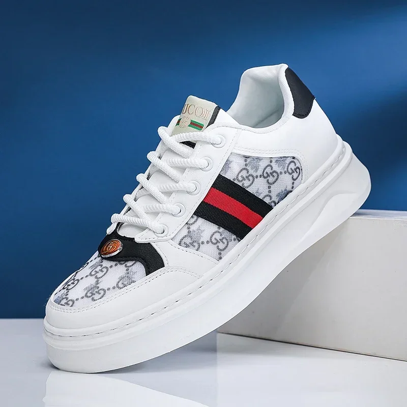 

Luxury Trend Sneaker 2025 Fashion Casual Shoes Summer Men's Anti-slip Wear-resistant Thick Sole Outdoor Light Platform Shoes