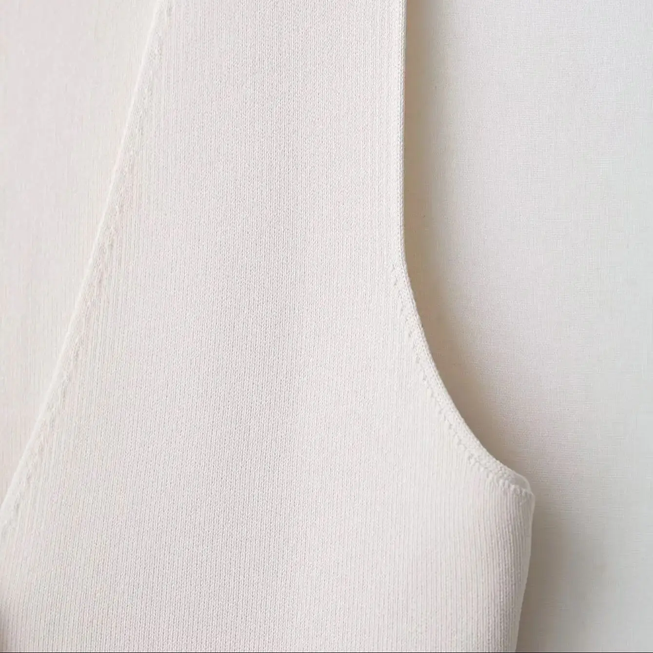 المرأة الأنيقة أزياء كل مباراة الخامس الرقبة سترة دون أكمام محبوك صدرية البنطال القصير اقتصاص سترات للنساء