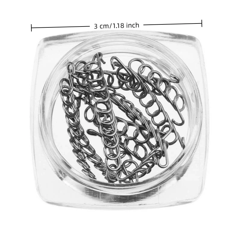 (.) 12Pc/Box Ingrown Toe Nail Corrector Spring Wire Fixer Pedicure Recover Straightening Clip Patch Toenails Orthotic Foot Care