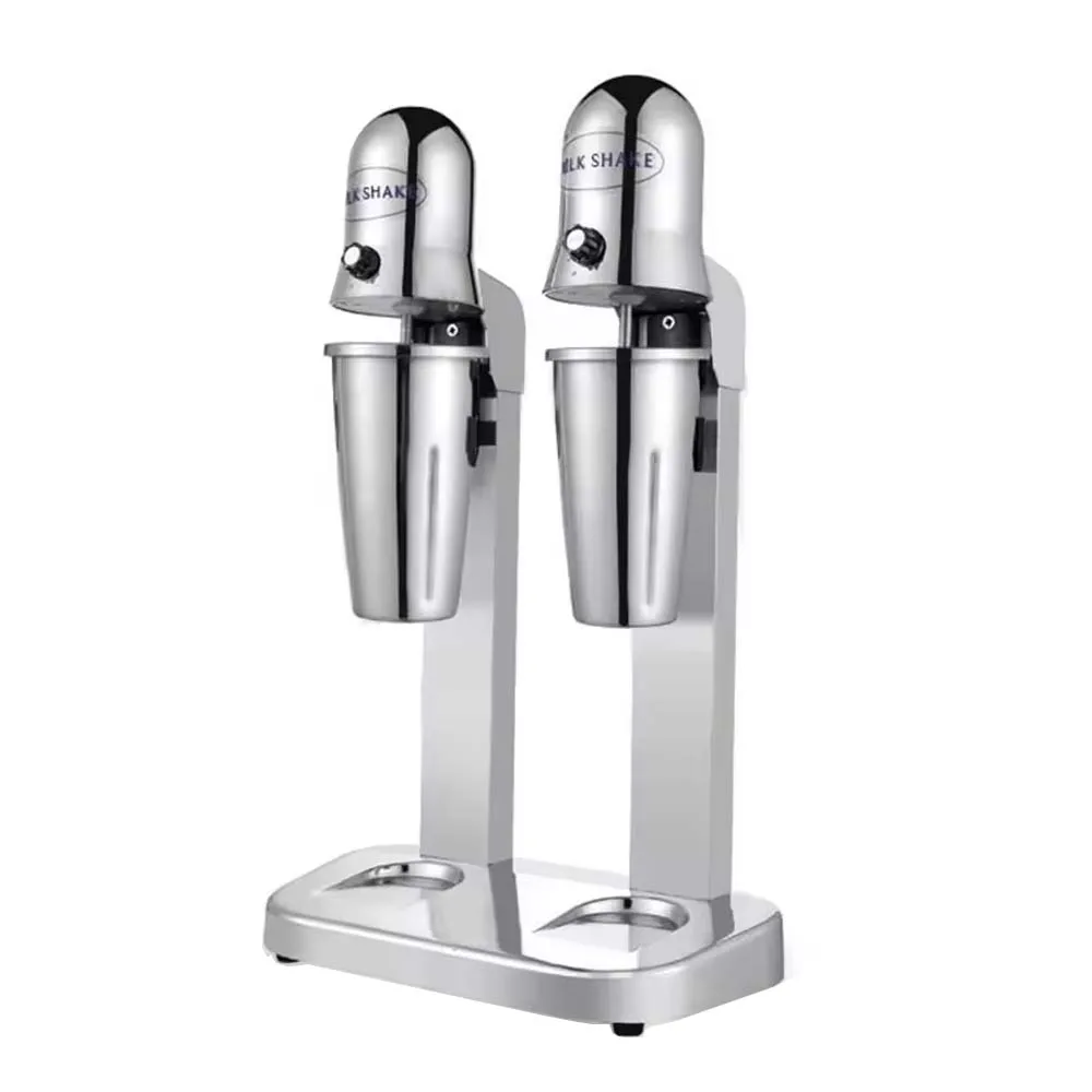

Milk Shake Machine Double Cups Milkshaker Stainless Steel Shaking Machine 220V/110V Milk Mixer Milk Bubble Tea Machine